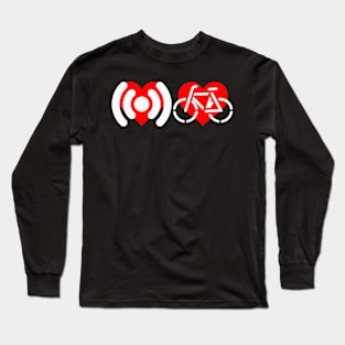 Heart Heart Sound Bike W Long Sleeve T-Shirt